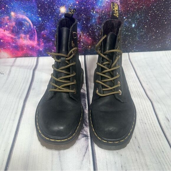 Doc Martens Dr. AirWair Luana Boots Bouncing Soles Women US 7 / EU 38 Y2K Goth - Picture 2 of 8